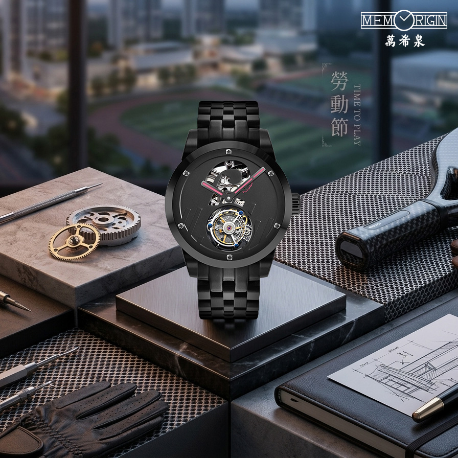 Memorigin's tweet photo. This Labour Day, Memorigin redefines “time” through rhythm and motion. The Time to Play Tourbillon embodies sport, precision, and balance—reminding us that beyond giving, true labour is how we own our time. https://t.co/BuSdblH8zB