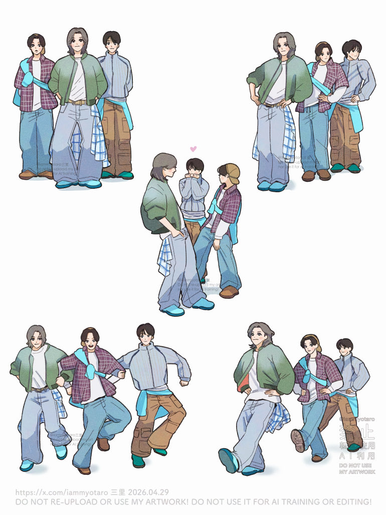 かわいすぎた御三方
#YUTA #RIKU #JAEHEE