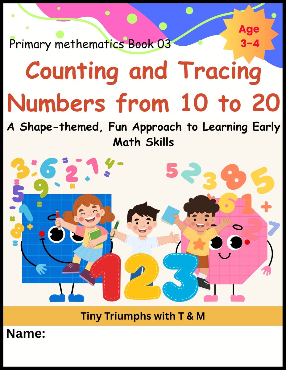 AlexaFlair1's tweet photo. "Counting and Tracing Numbers from 10 to 20"/Shape-themed, https://t.co/oBSPZlDutY https://t.co/M3cWb1tiui