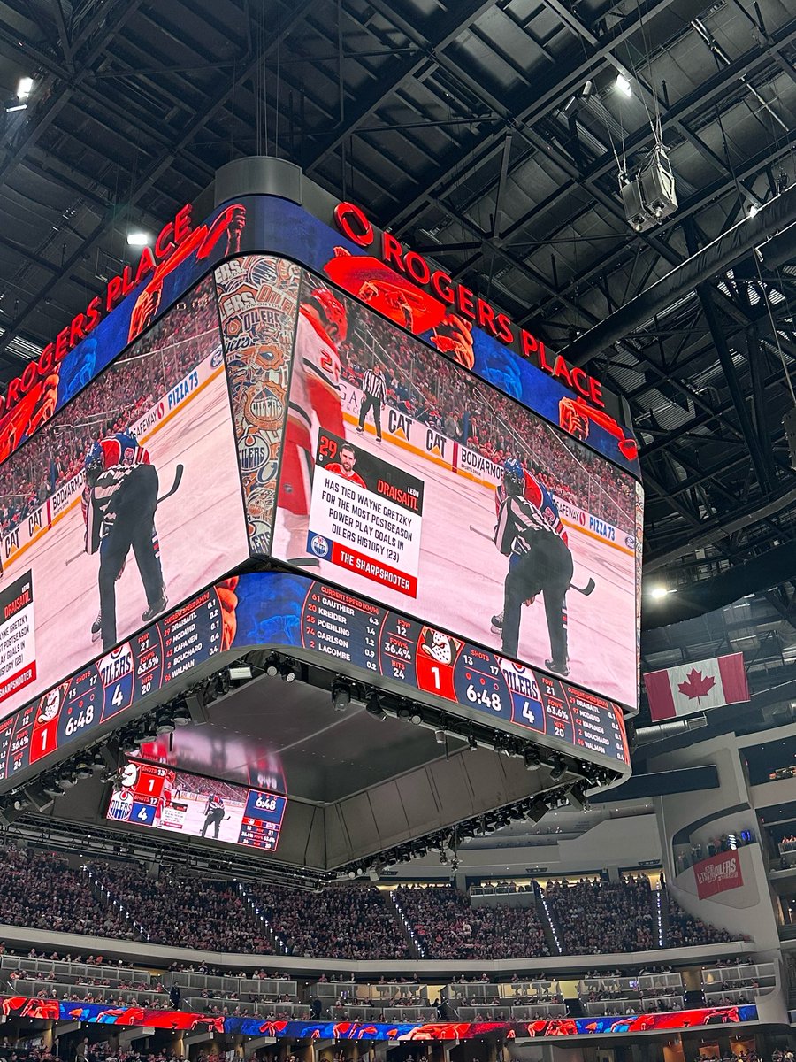 LEON DRAISAITL HAS TIED WAYNE GRETZKY IN PLAYOFF POWERPLAY GOALS