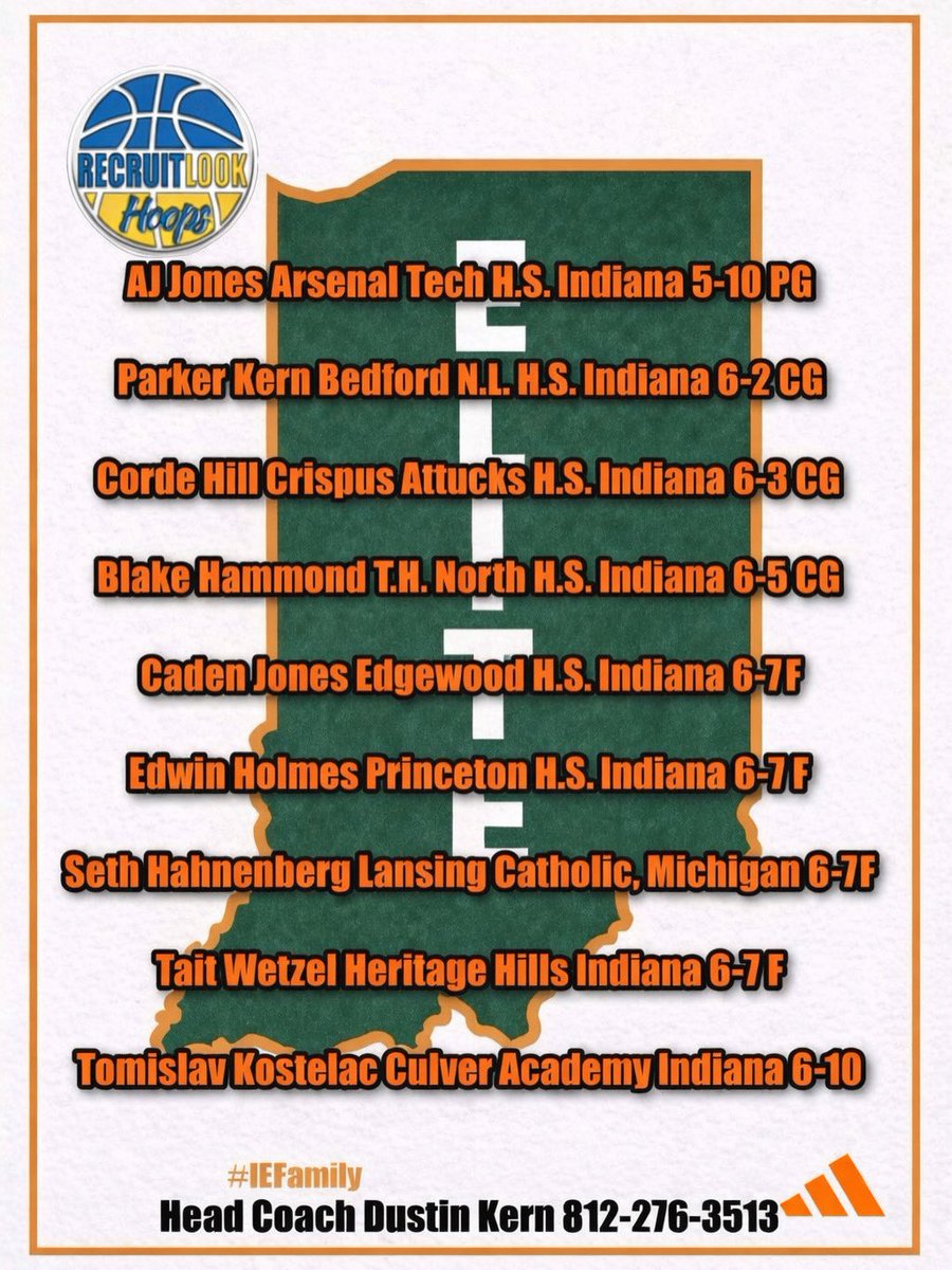 dkern2369's tweet photo. 💥Bill Hensley Run N Slam💥
🔥Indiana Elite Team Indiana 17u
Friday May -1 🚨
6:00 PM EDT @Turnstone (Ct-1)
✅MARTIN BROTHERS - UAA

Saturday May -2 🚨
8:00 AM EDT @PSM 
✅MIDWEST CLUTCH 

1:00 PM EDT @PSM
✅Michigan Unified P32 NB

@IndianaEliteIE 
@BRamseyKSR @LGreenwellHoops https://t.co/I8lZYNg0mh
