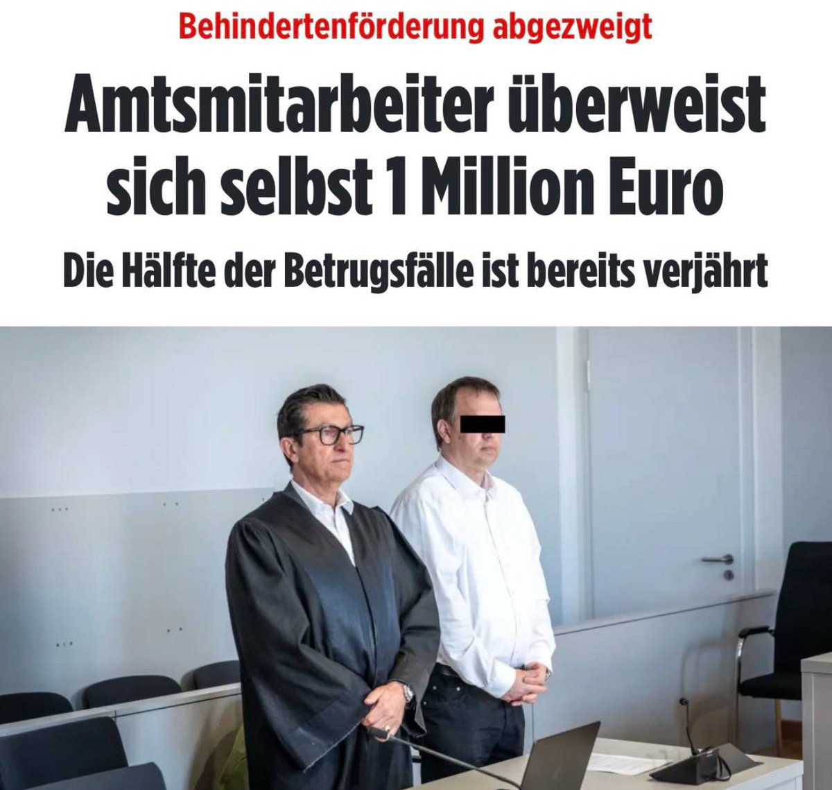 maikpi70's tweet image. In einem fehlerhaften System zum Millionär zu werden, ist als „Beamter“ erschreckend einfach, wie man sieht. 
Ich möchte mir gar nicht vorstellen, wie viele solcher Betrugsfälle im System immer noch schlummern.