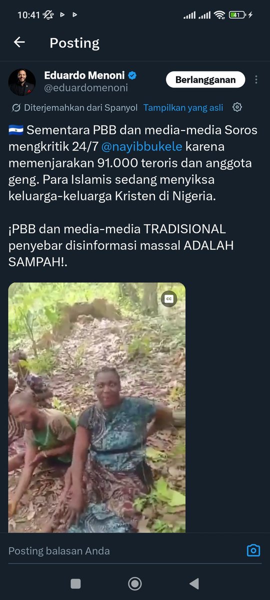 RwinMarb's tweet photo. @EzequeilHrhp @bangojoljujur Informasi/berita ini sudah banyak beredar. Dan saya sudah cek satu persatu bahwa tidak ada Islam Nigeria yang membantah kebenarannya seperti anda. https://t.co/m5ZdBsGs2K