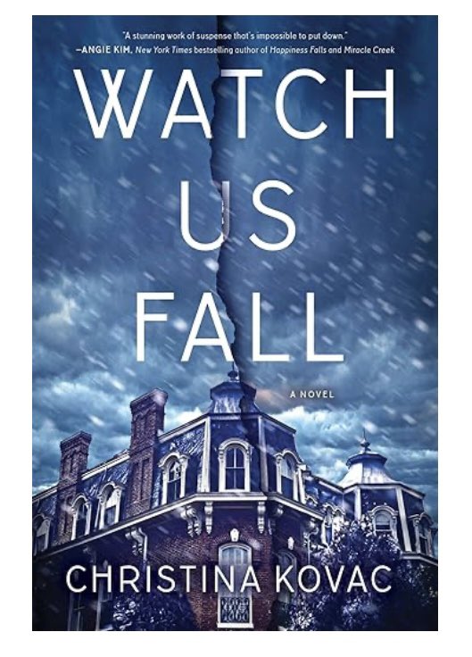 kbport714's tweet image. #bookaday Watch Us Fall #christinakovac  A fun twisty thriller abt Addie’s ex BF, a news anchor, who goes missing and then is found dead. Addie had broken up w him recently. Who murdered him? #secrets
