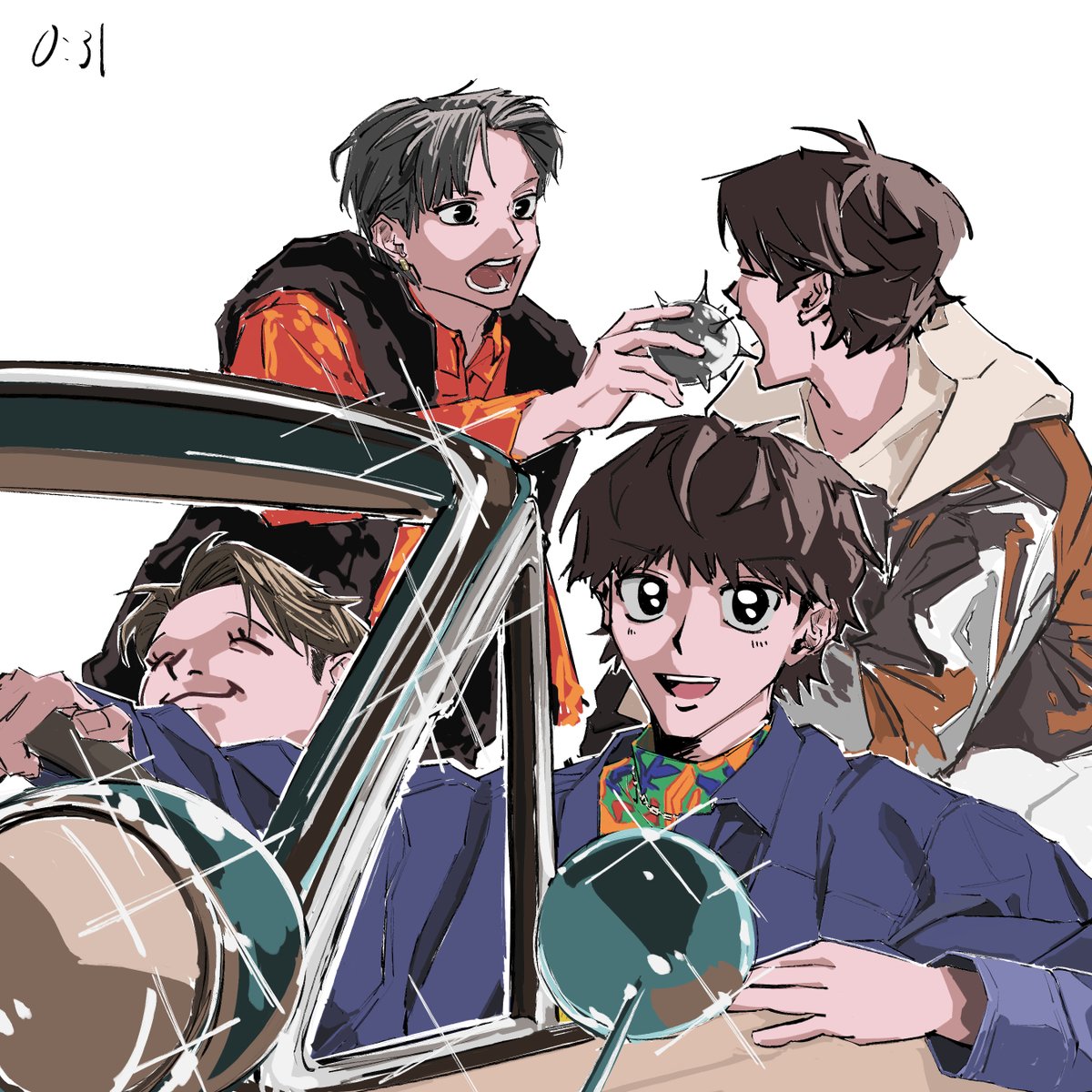 axguiy's tweet photo. #みるきーずお絵描き部
いきぬきたち！！！ https://t.co/ar1g3WdwGe