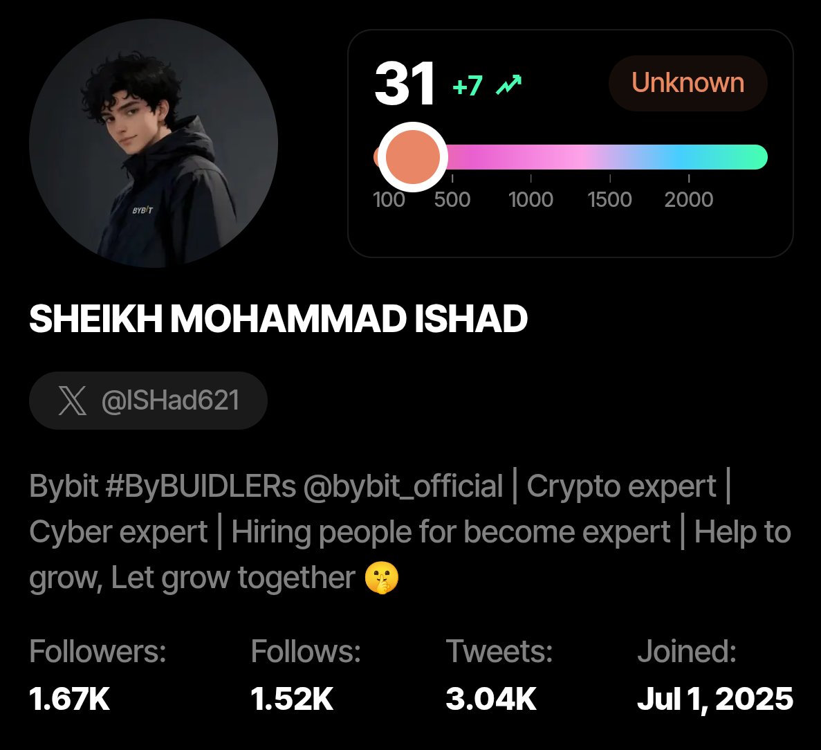 I Believe i'm just a beginner 😶‍🌫️