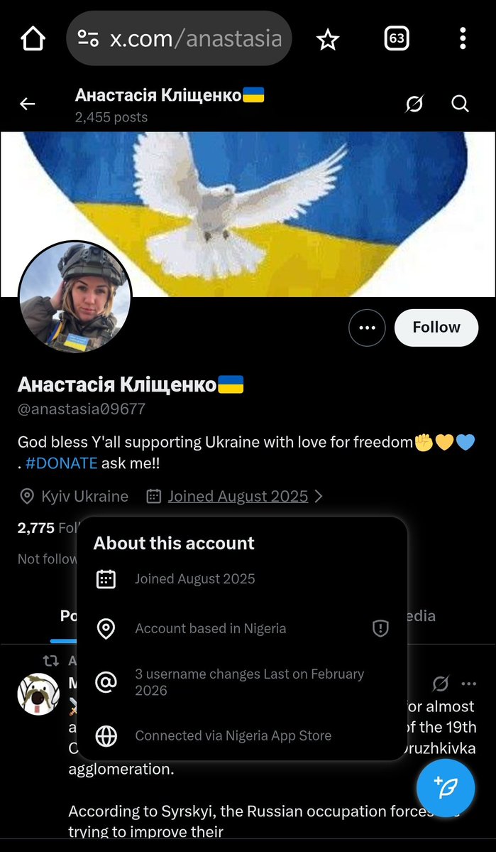 Scammer_Joker's tweet image. Please Priv/Spam Report/Block/Repost these Fake Ukrainian Soldiers. All using pictures from Instagram nastka.mura
1. anastasia09677
x.com/i/user/1961178…
2. nastka_mura
x.com/i/user/2017002…
Thanks
#scammers