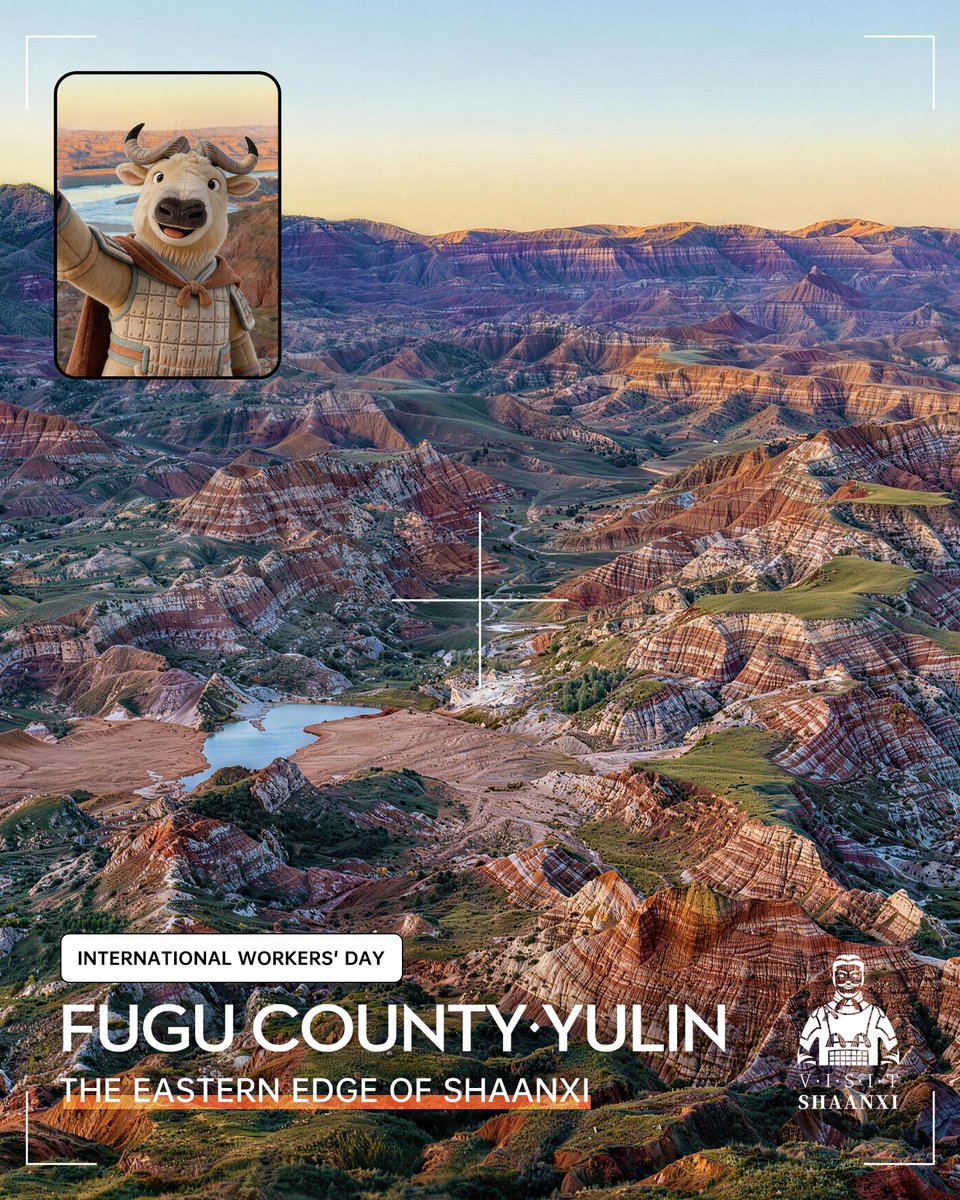 Over thousands years of history, immerse yourselves in a legendary view.
Standing where the north edge meets the east edge of Shaanxi, Fugu County in Yulin remains an epic testament to time. 
From the sweeping mountain views, this is history at its most majestic.⛰️

xhs@小哭包-每天都要小鱼干儿