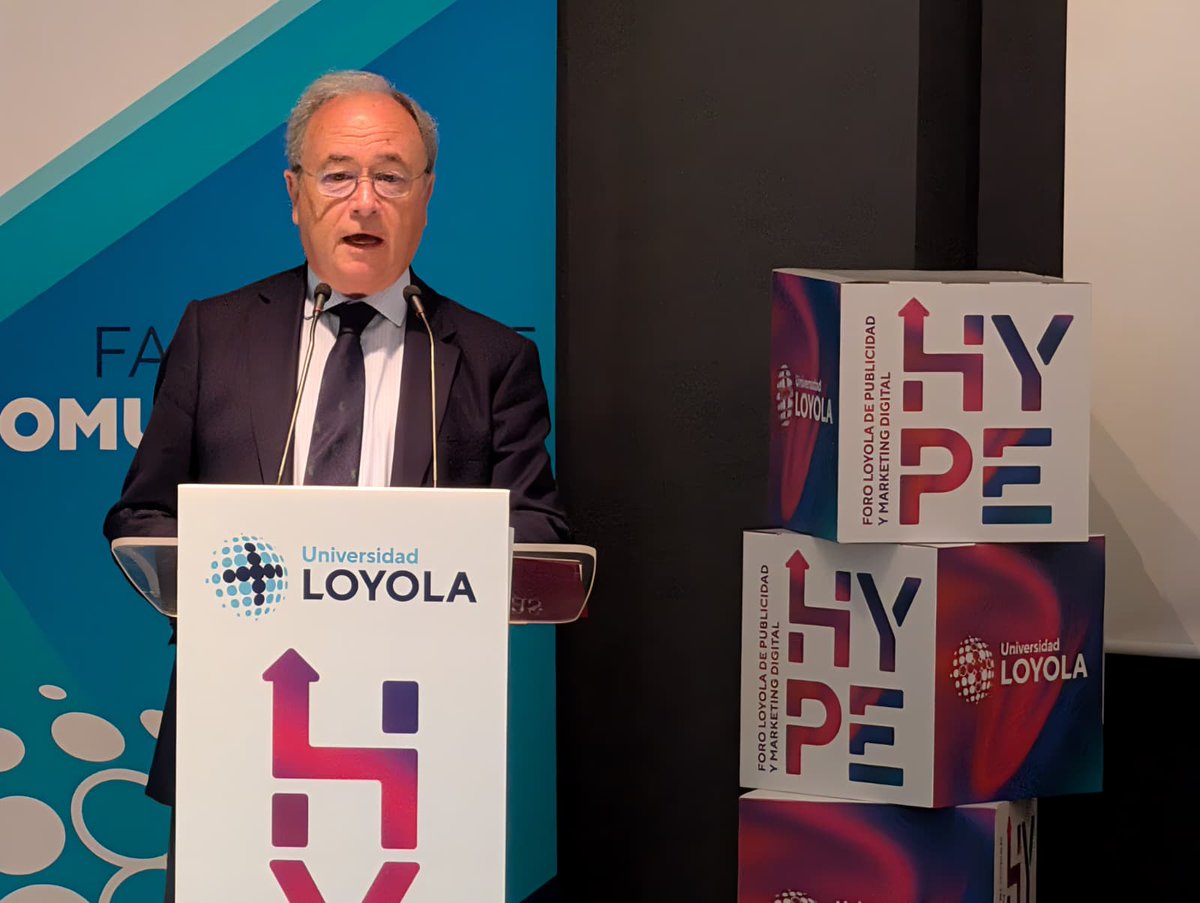 LoyolaAnd's tweet image. Por parte de la @camaraofcordoba contamos con la participación del presidente de la Cámara de Comercio de Córdoba, Antonio Díaz #Publicidad #MarketingDigital #IA #HypeLoyola