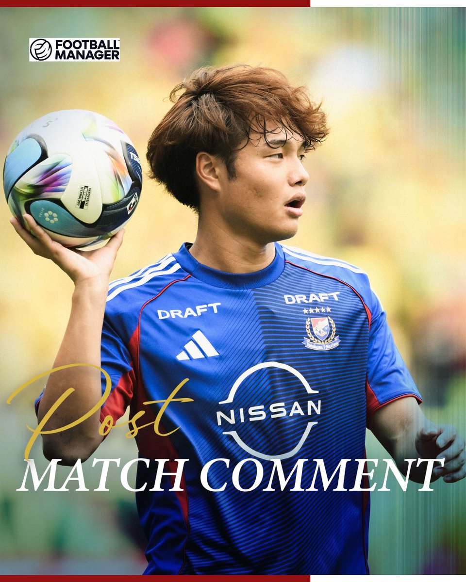 prompt_fmarinos's tweet image. 𝑃𝑂𝑆𝑇-𝑀𝐴𝑇𝐶𝐻 𝐂𝐎𝐌𝐌𝐄𝐍𝐓𝐒📝

試合後の #大島秀夫 監督の会見、選手コメントを #トリプラ で公開▶️ f-marinos.com/tricolore_plus

#fmarinos｜#Jリーグ｜#フトマネ