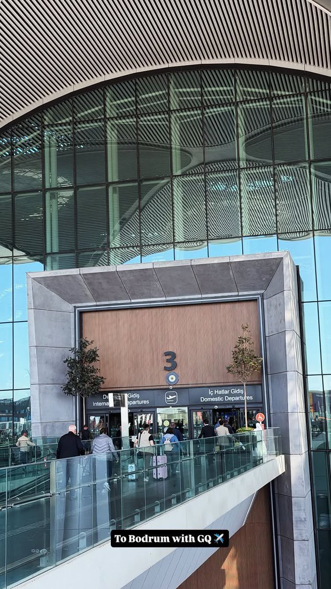 🆕 📱 Emin via IG Subscribe  

Emin shared new updates on his way to Bodrum for work 👀✈️✨  

Caption: “To Bodrum with GQ ✈️”  

So Bodrum was the winning destination from the poll… and it’s happening 😭🤍  

Also… can we talk about how good he looks in white and those