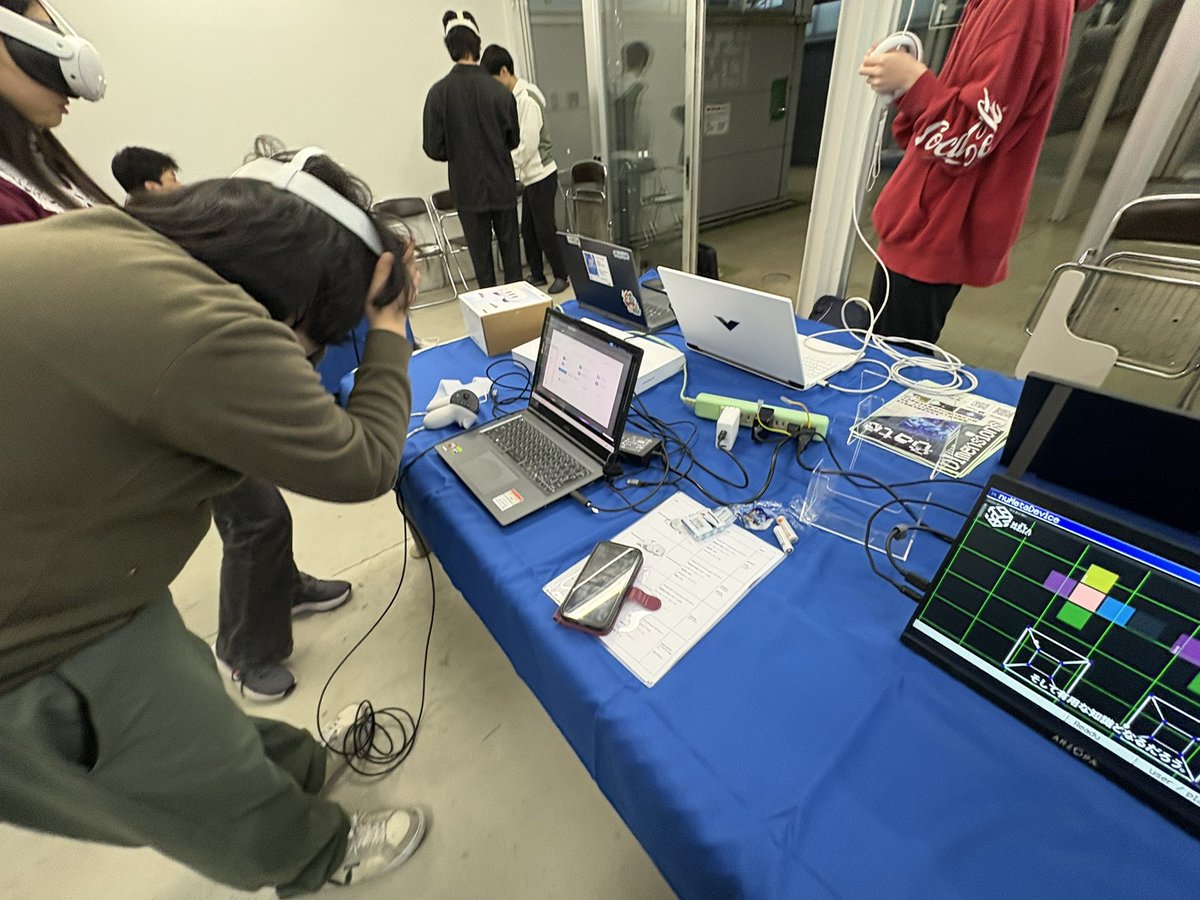 nuMetasou's tweet photo. 体験会サークル棟にて開催中です！ https://t.co/WMbHFCmI4V
