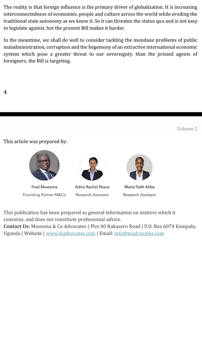 ToxicCounsel's tweet photo. Deeply honored to have contributed to this piece, and sincerely grateful to @FredMuwema for the opportunity to be part of such an important conversation, the Protection of Sovereignty Bill. 

I hope each of you enjoy reading this pierce as much as we enjoyed putting it together. https://t.co/sxCqu1lKHm