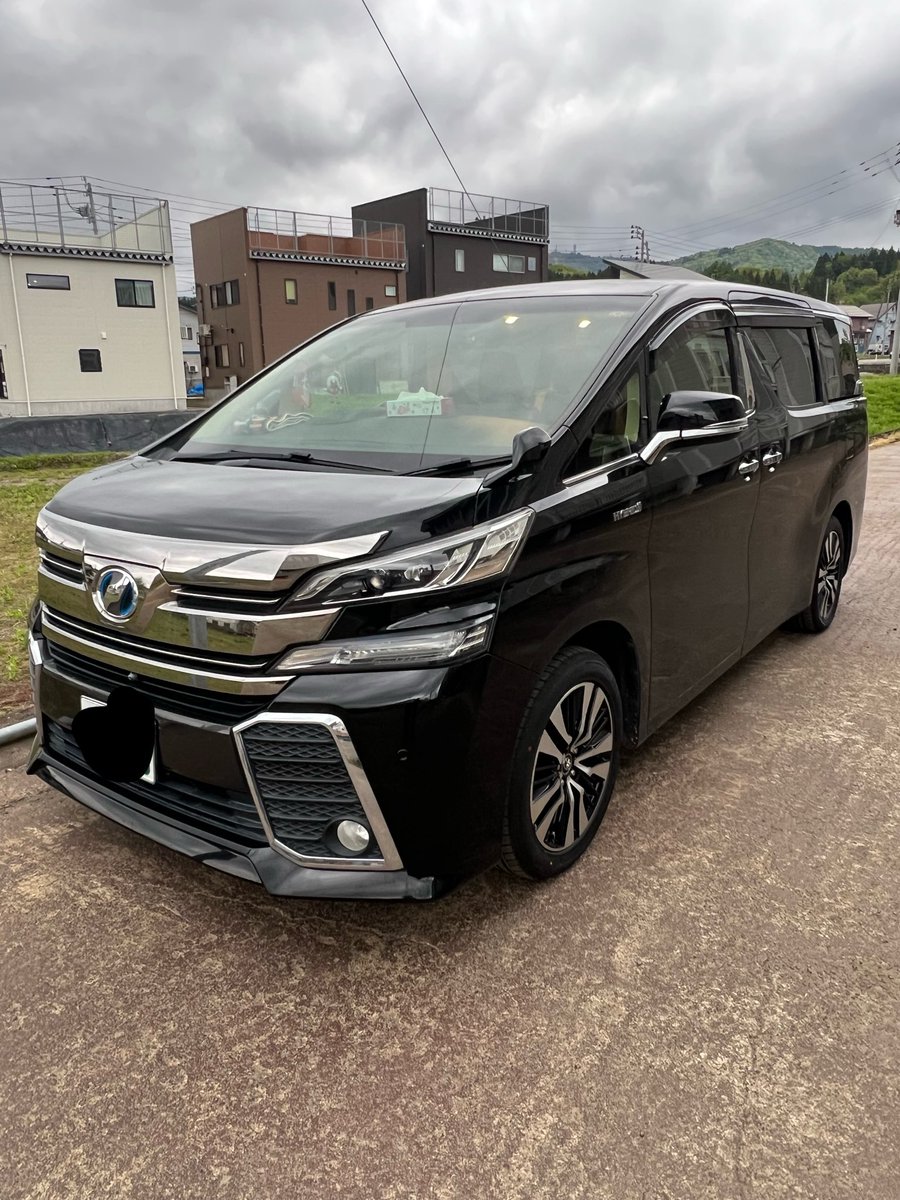 アルファードに履いてました ホイールをアルファード純正のやつ履かせてみた！ めっちゃカッコよく