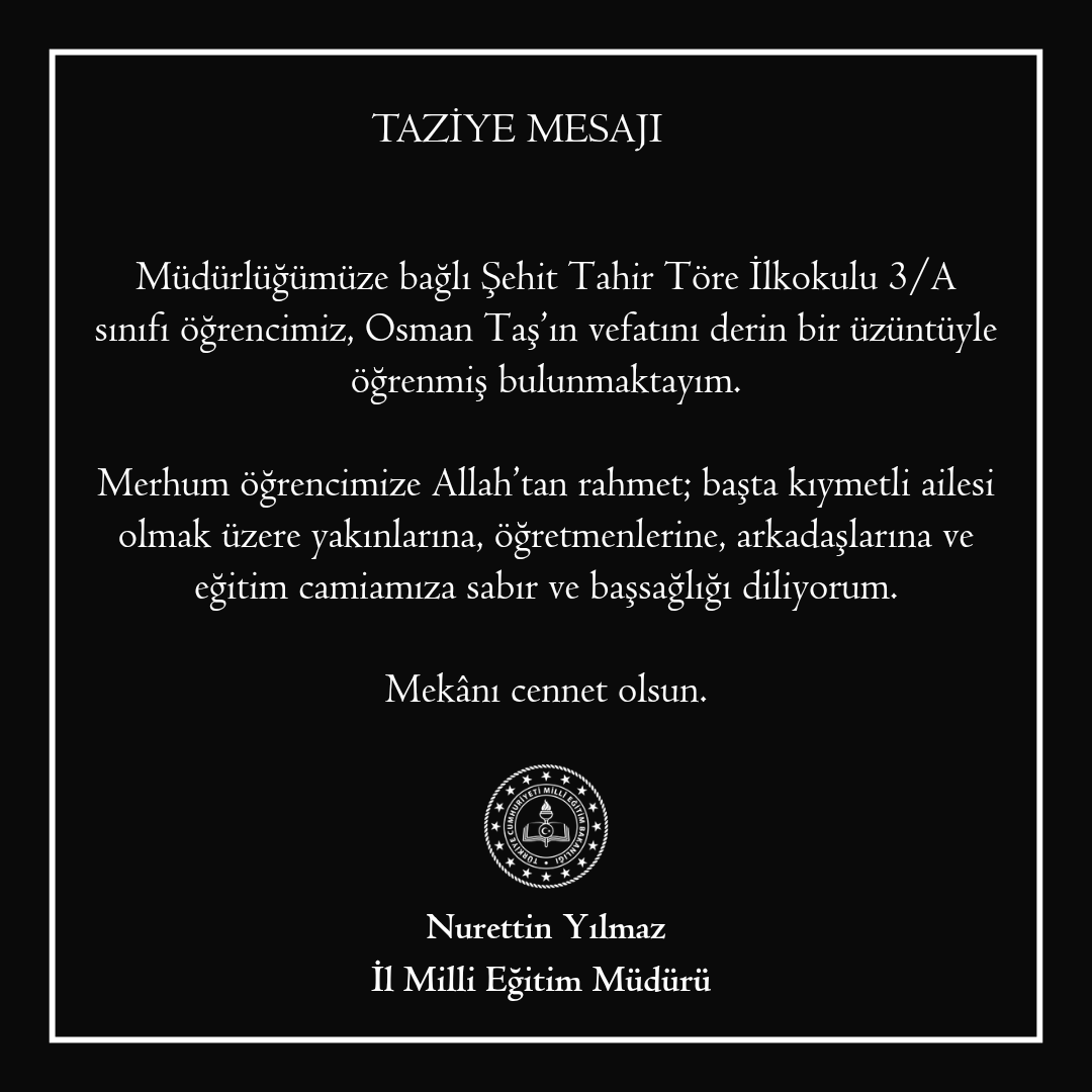 Hakkari İl Milli Eğitim Müdürlüğü tweet media