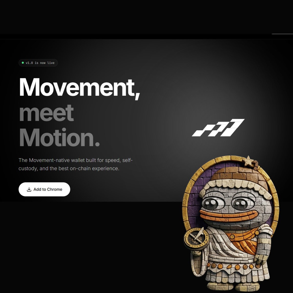 BlockBeaconn's tweet photo. Move is for money.
Money needs a wallet.
Introducing Motion Wallet self-custodial, Movement-native, built to move value across the ecosystem ⚡

@movement_xyz 
#MoveWithMotion #BuiltForMovement https://t.co/UcCnYykJr6