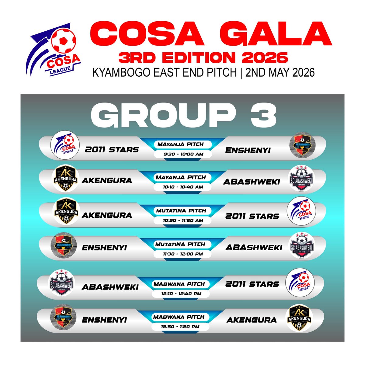 cosaleague's tweet photo. #COSALEAGUE. #3rdEDITION https://t.co/zNcayEpNjC