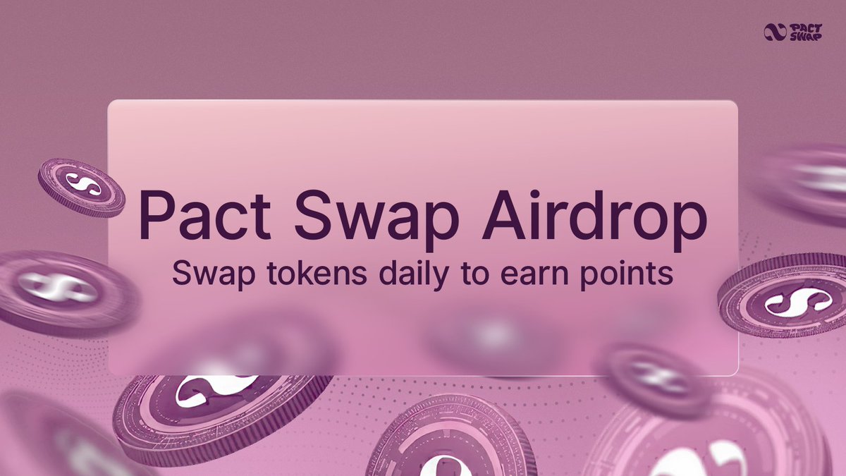 MbuziMr21391's tweet photo. Instead of waiting for slow cross-chain validators, the @Pact_Swap framework uses reactive smart contracts and on-chain collateral.
Result?
✅ Faster execution than legacy DEXs
✅ Lower fees (no validator tax)
✅ Automated compensation if a trade fails
#Coinweb #Web3 #Crypto https://t.co/YJyx97G7CP