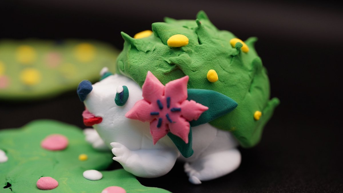 ねんどよしりん (YouTuber)pokémon clay art (clay yoshirin) tweet media