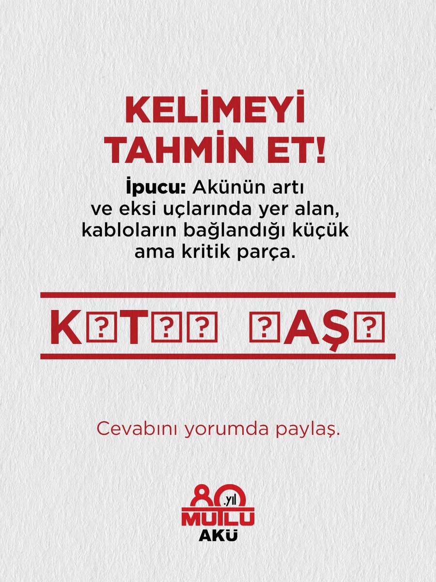 Mutlu Akü tweet media