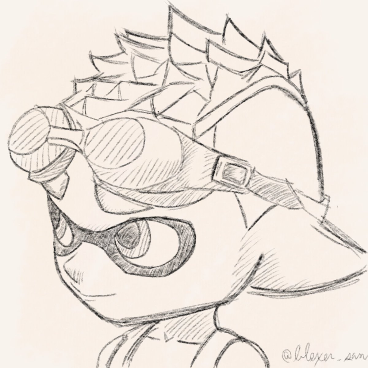 別絵で水中メガネ描いてて構造が分からなくなったので練習🖌️
やはりあまりにもかわいいツンツン