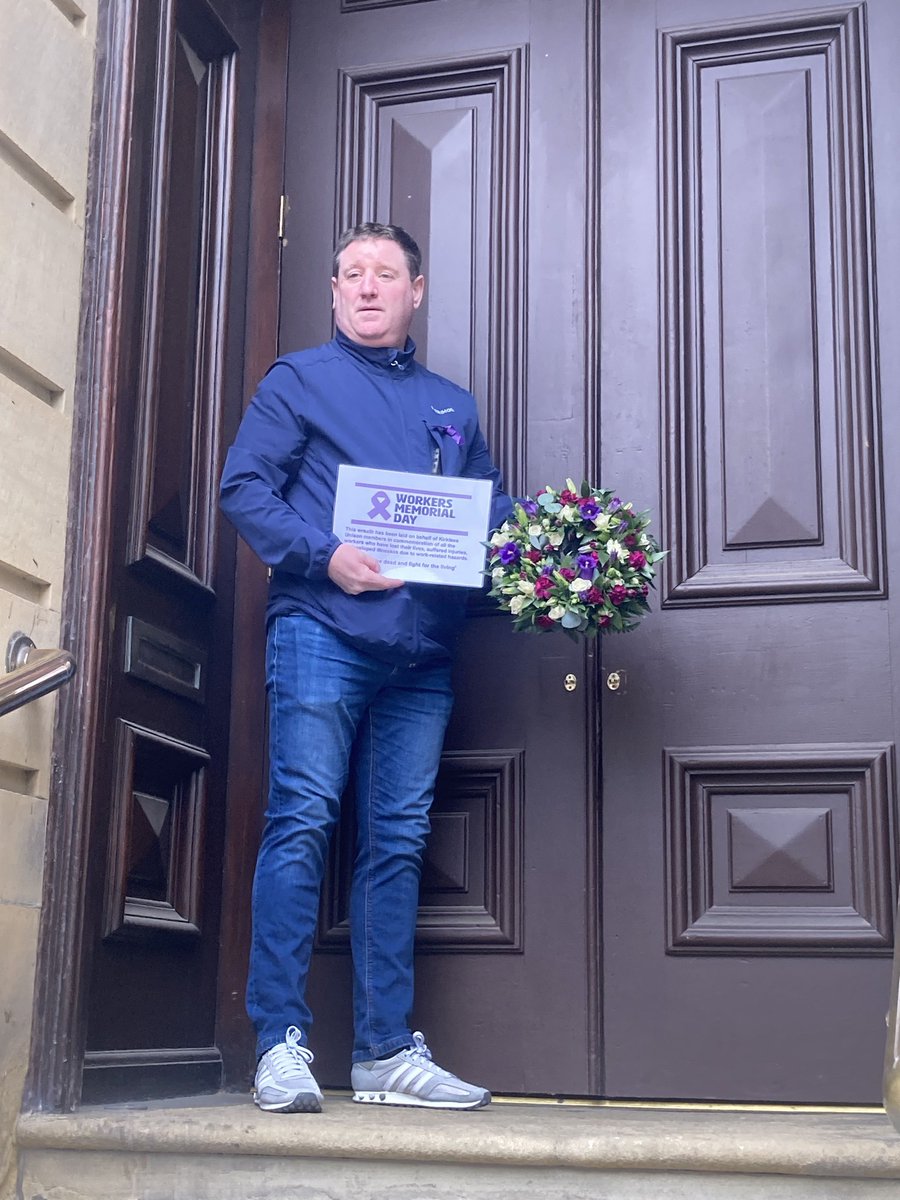 TucHuddersfield's tweet photo. Kirklees International Workers Memorial Day https://t.co/9p3j9XvmX5