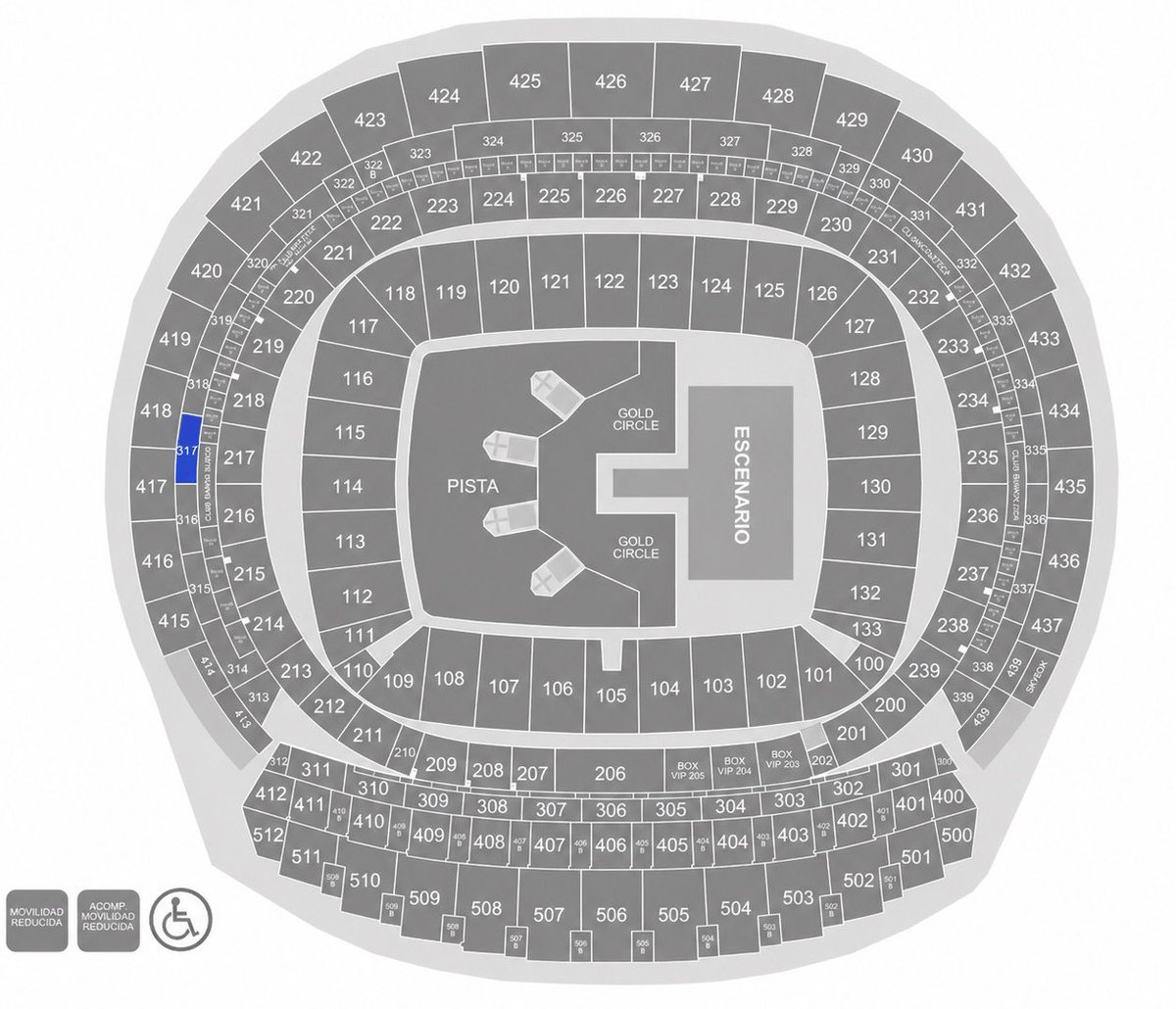 ⭐️ SE VENDEN 2 ENTRADAS JUNTAS PARA BAD BUNNY EN MADRID EL 3 DE JUNIO ⭐️

SECTOR 317 - FILA 2 - ASIENTOS 28 y 29

por asuntos personales mi amiga no podrá ir y las vende