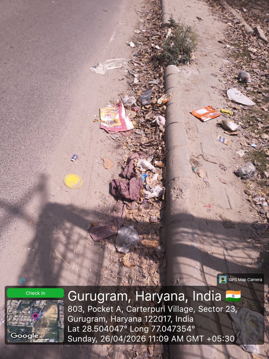 जोन 3 सबसे ज्यादा गंदा है। जोन 3 में सेक्टर 23A अति गंदा है। नगर निगम के कर्मचारी काम पर नहीं आ रहें हैं।