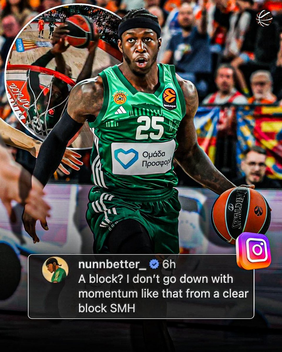 bballmaniacs_'s tweet image. Kendrick Nunn on IG👀

#paobc #paobcgr #valencia #olympiacosbc #euroleague