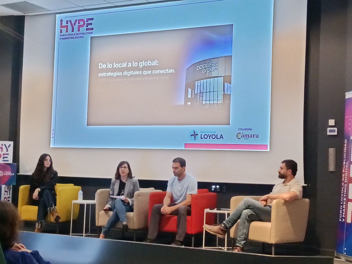 rosamelero's tweet image. Hoy interesante foro en @LoyolaAnd que no te puedes perder si te apasiona la #publicidad y el #marketingDigital
Ideas frescas, tendencias y profesionales que están moviendo la industria
Listos para aprender, conectar y salir con la mente explotando de inspiración @camaraofcordoba
