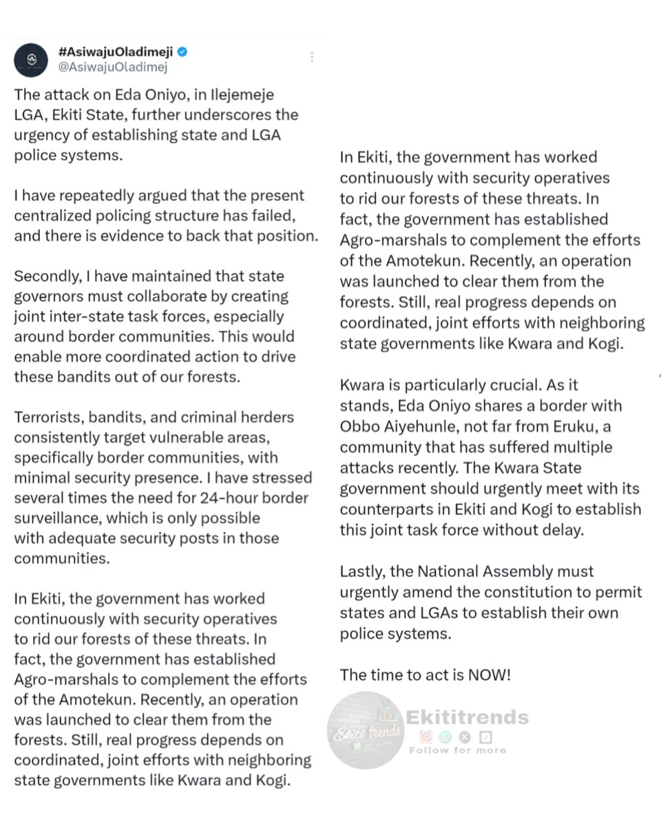 Ekiti trends tweet media