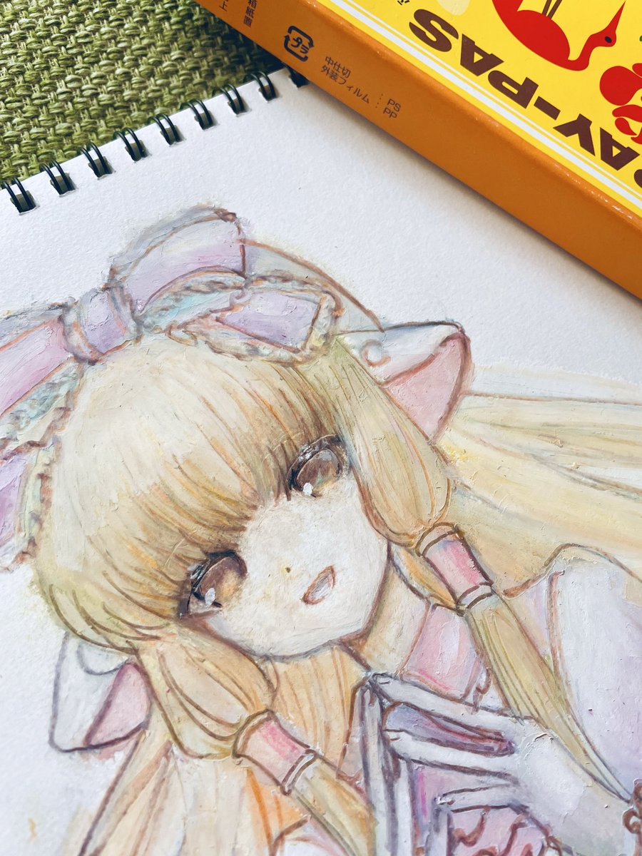 omeme_mememe's tweet image. #Chobits #ちょびっツ
oilpastel Fanart illustration ちょびっツ ちぃ