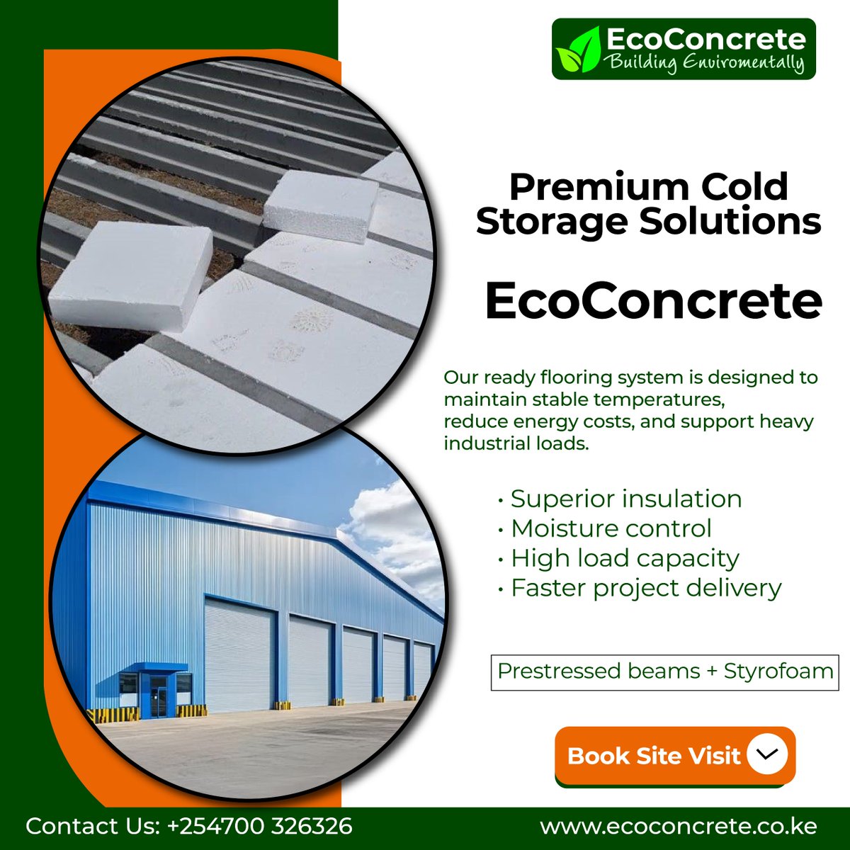 EcoconcreteK's tweet photo. In the demanding conditions of today's building and engineering projects, the beam and block slab solution has proven to adapt to different functions, including industrial cold storage, as it is engineered based on the specific needs of the building in question.

Click the following link to learn more https://t.co/i4oGbHqrPV

For more information, contact EcoConcrete; Call or WhatsApp us at https://t.co/qJS4NZatAn

#strongslabs #strong #durable #SustainableConstruction #ecoconcrete #beamandblock #measurements #buildkenya #buildbetter #buildgreen #concrete #concretefloors #precast #prestressed #constructionsite #housebuilding #architecture #design #building #interiordesign #renovation #engineering