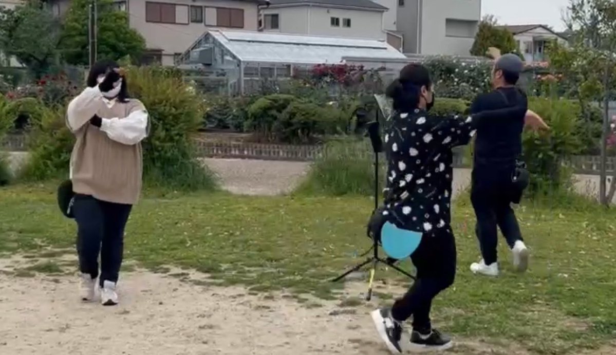 ハーベストフリーマーケット無事終了‼️してたらしい💦ブースの後ろでずっと踊ってました🕺