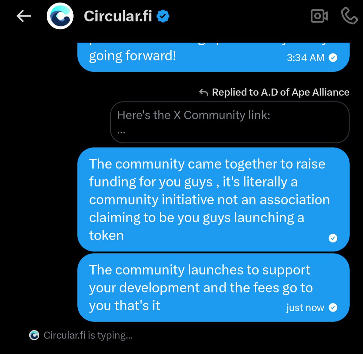 A.D of Ape Alliance tweet media