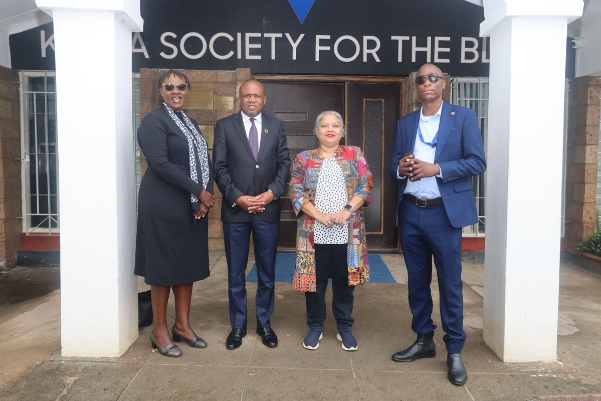 Kenya Society for the Blind tweet media