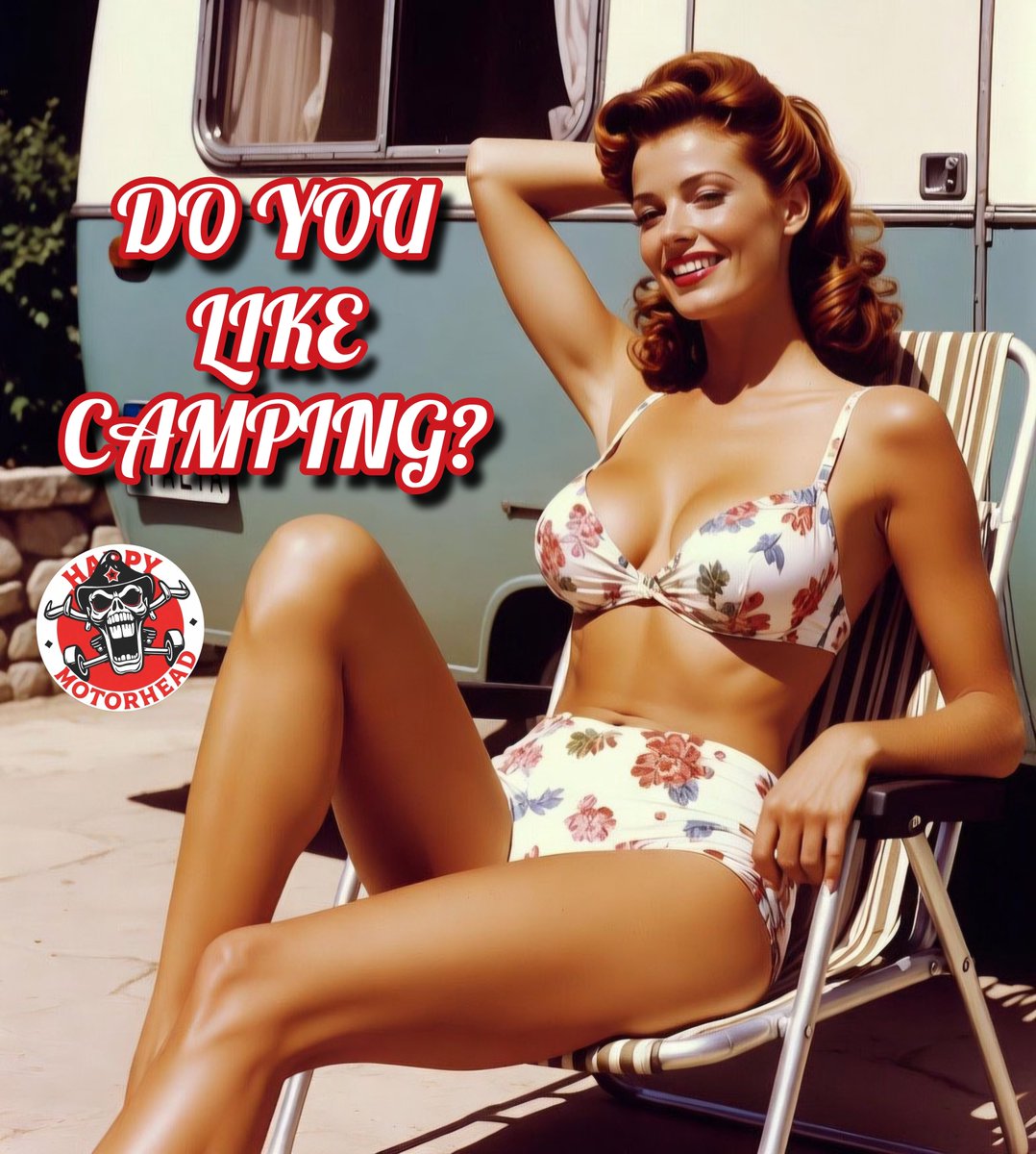 HappyMotorhead's tweet image. "LBe honest… do you actually like camping… or just the ‘scenery’? 😏🔥

#Camping #GlampingOrRoughingIt #HappyMotorhead