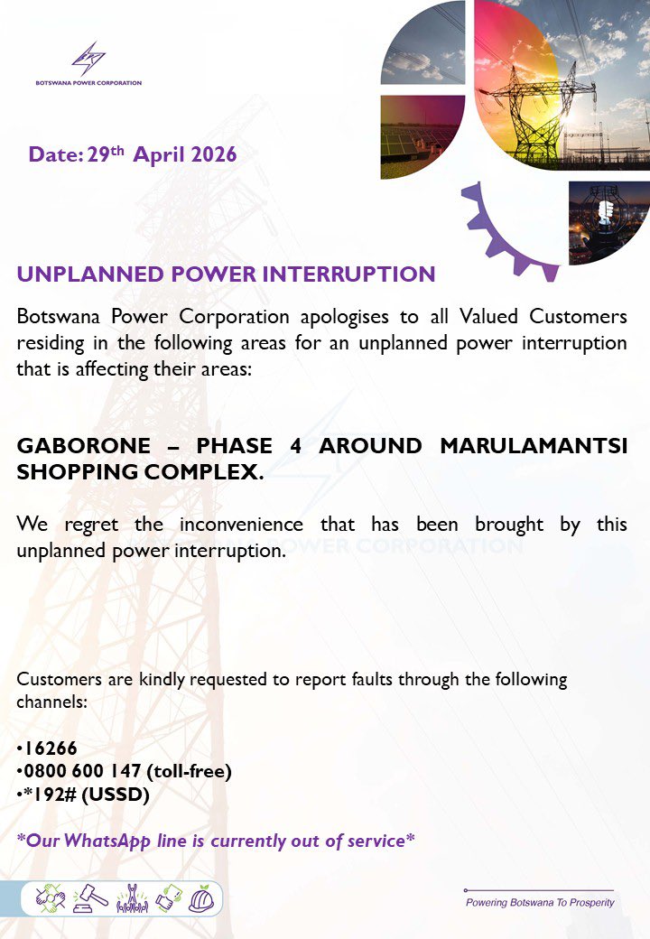 Botswana Power Corporation tweet media
