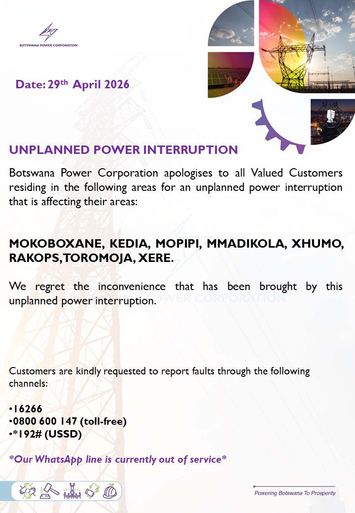 Botswana Power Corporation tweet media