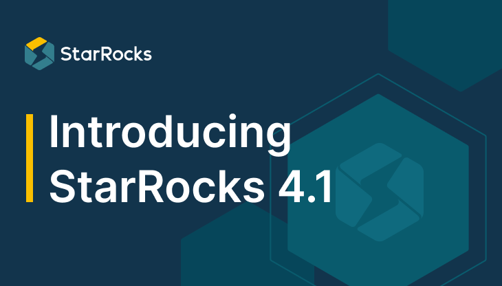 StarRocksLabs's tweet photo. What’s new in StarRocks 4.1?

Adaptive data distribution. Faster schema evolution. Better cache observability. Deeper Iceberg support.

A release built to simplify production analytics at scale.

Read the overview: https://t.co/ywYjf76DNF https://t.co/acW5QR7N29