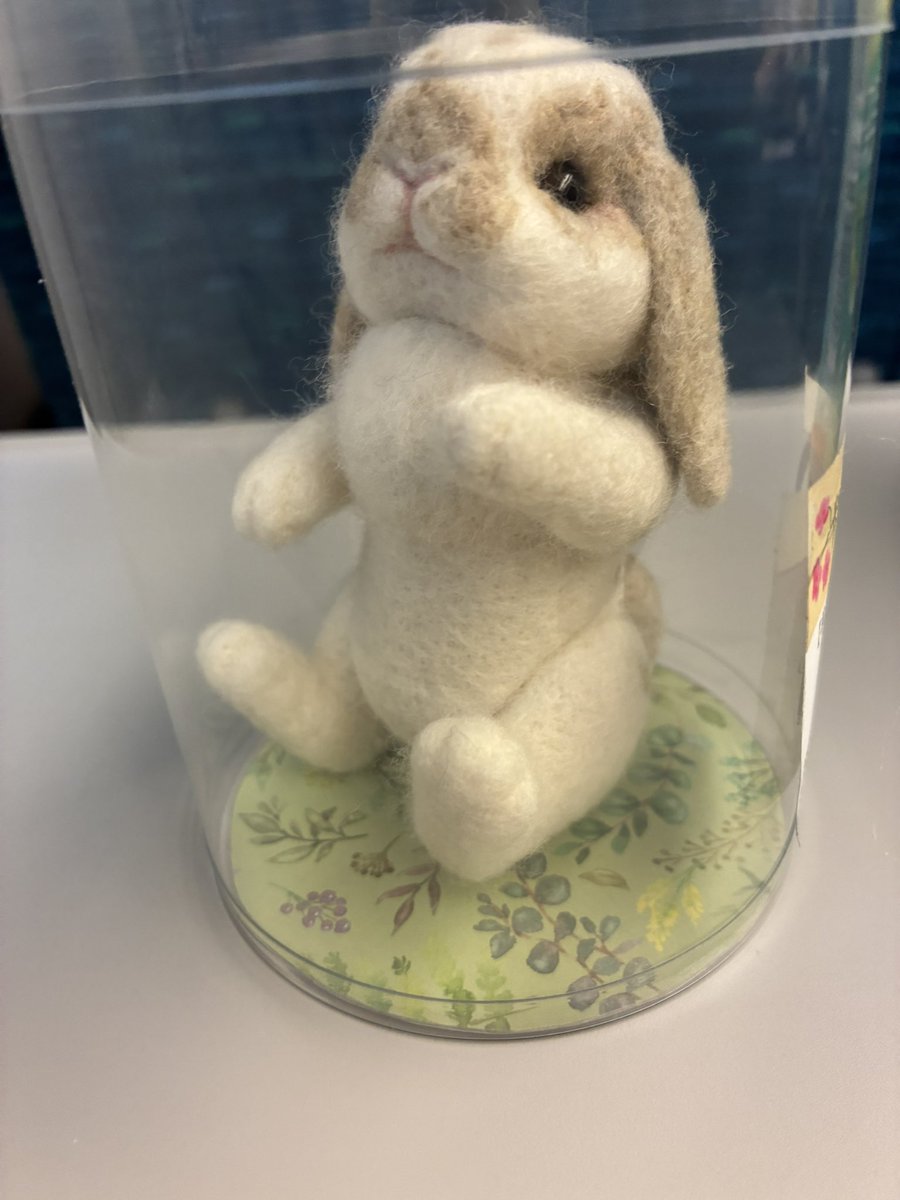 soratofuku0531's tweet photo. 本日rabbica様@rabbica_store ブースでfoxgloveさんの羊毛マスコットのロップちゃんお迎えしました😊めちゃくちゃ可愛い"(∩>ω<∩)"@foxglovefactory   #うさぎ雑貨店のHappyMarket https://t.co/f24vaNbUiV