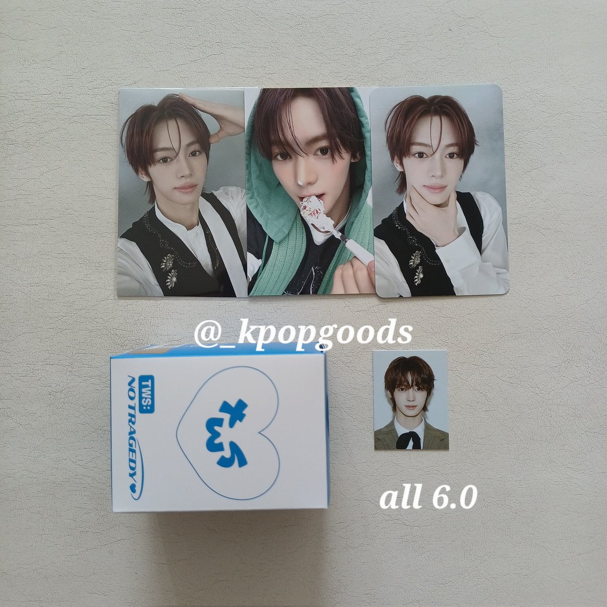 TWS 5th Mini Album NO TRAGEDY POP-UP Lucky Draw 

투어스 용산 하이브 팝업 럭키드로우
럭드 증명사진 하트 키링 포토카드
Heart Pouch keyring
신유 도훈 한진 지훈 경민 포카 증사 5만원 구매 특전 양도 분철  tws pop up shinyu dohoon youngjae hanjin jihoon kyungmin photocard poca sell wts