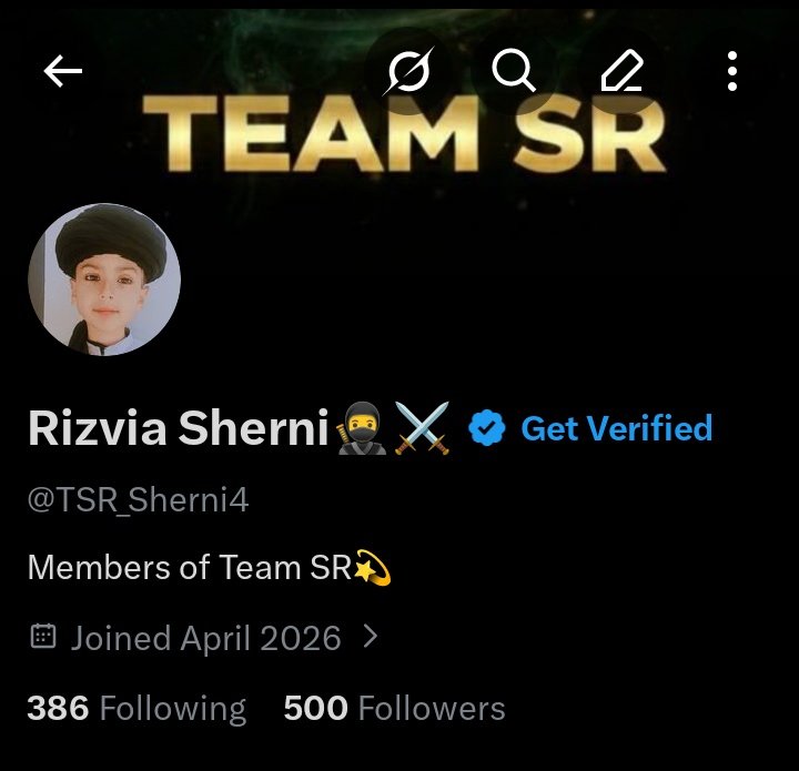 Rizvia Sherni🥷⚔️ tweet media