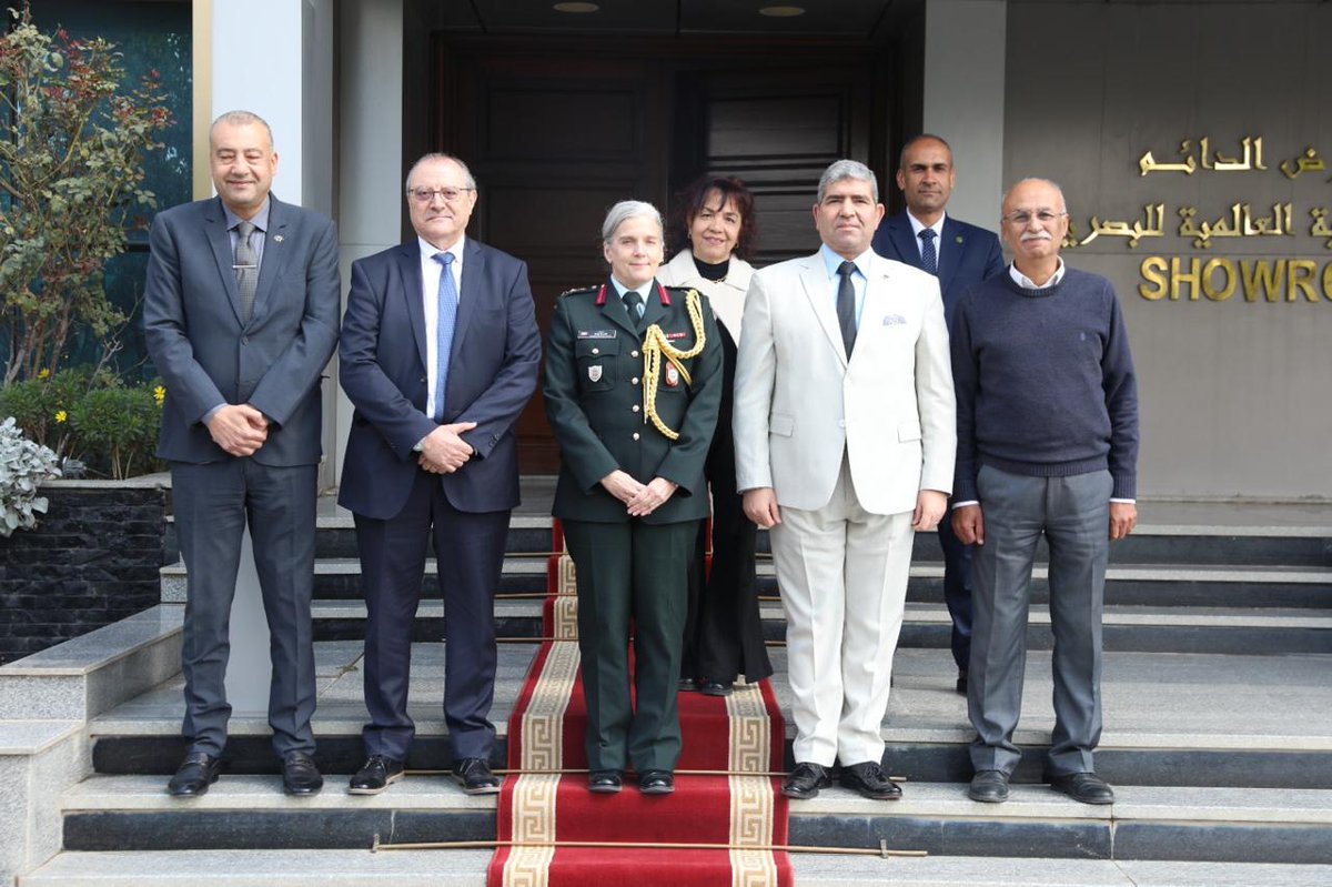 CanEmbEgypt's tweet image. #Throwback: 🇨🇦🇪🇬 visit to Arab International Optronics (AIO), one of Egypt’s leading high‑tech manufacturing facilities, aimed to advance Egypt–Canada collaboration within the optronics industry ecosystem. 🇪🇬🇨🇦 #AdvancedManufacturing #Optronics #Innovation  #TradeDiplomacy