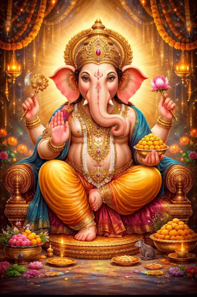 *॥ శ్రీ మహాగణపతి సహస్రనామ స్తోత్రం ॥*
🦚🦢🪷🙏🪷🦢🦚
*నిష్కామస్తు జపన్నిత్యం*
*భక్త్యా విఘ్నేశ తత్పరః।* 
*యోగసిద్ధిం పరాం ప్రాప్య* 
*జ్ఞానవైరాగ్య సంస్థితః॥* 
🦜మిత్రులకు,సౌమ్యవాసర శుభోదయం.🦜