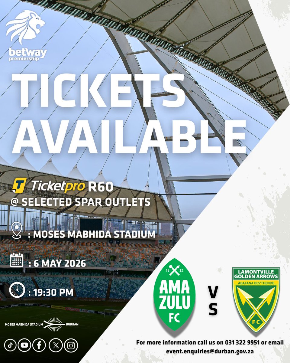 MosesMabhida Stadium tweet media