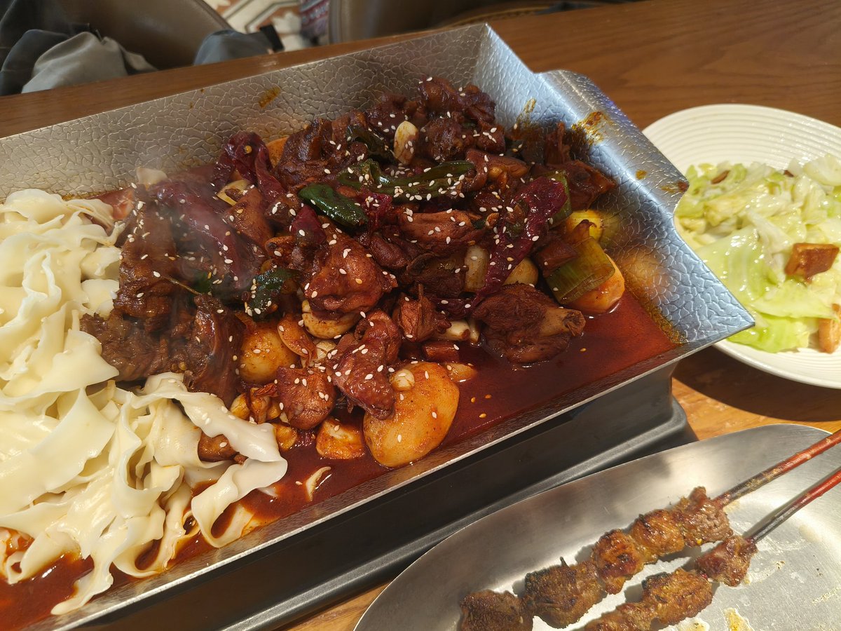 wx2049's tweet image. 大盘鸡真的好香！#互fo #hianhui #food #食在安徽 #寻味宁国