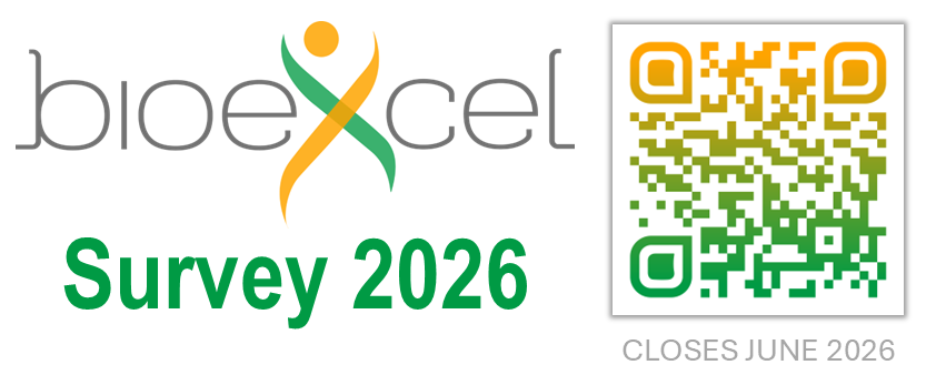 BioExcelCoE's tweet image. Your views are valuable to us 💎

Please complete our annual 10 min survey to help guide the development of our #software, #training and #support

➡️ bit.ly/49fAfVI

#ComputerSimulation #CommunityImpact #survey