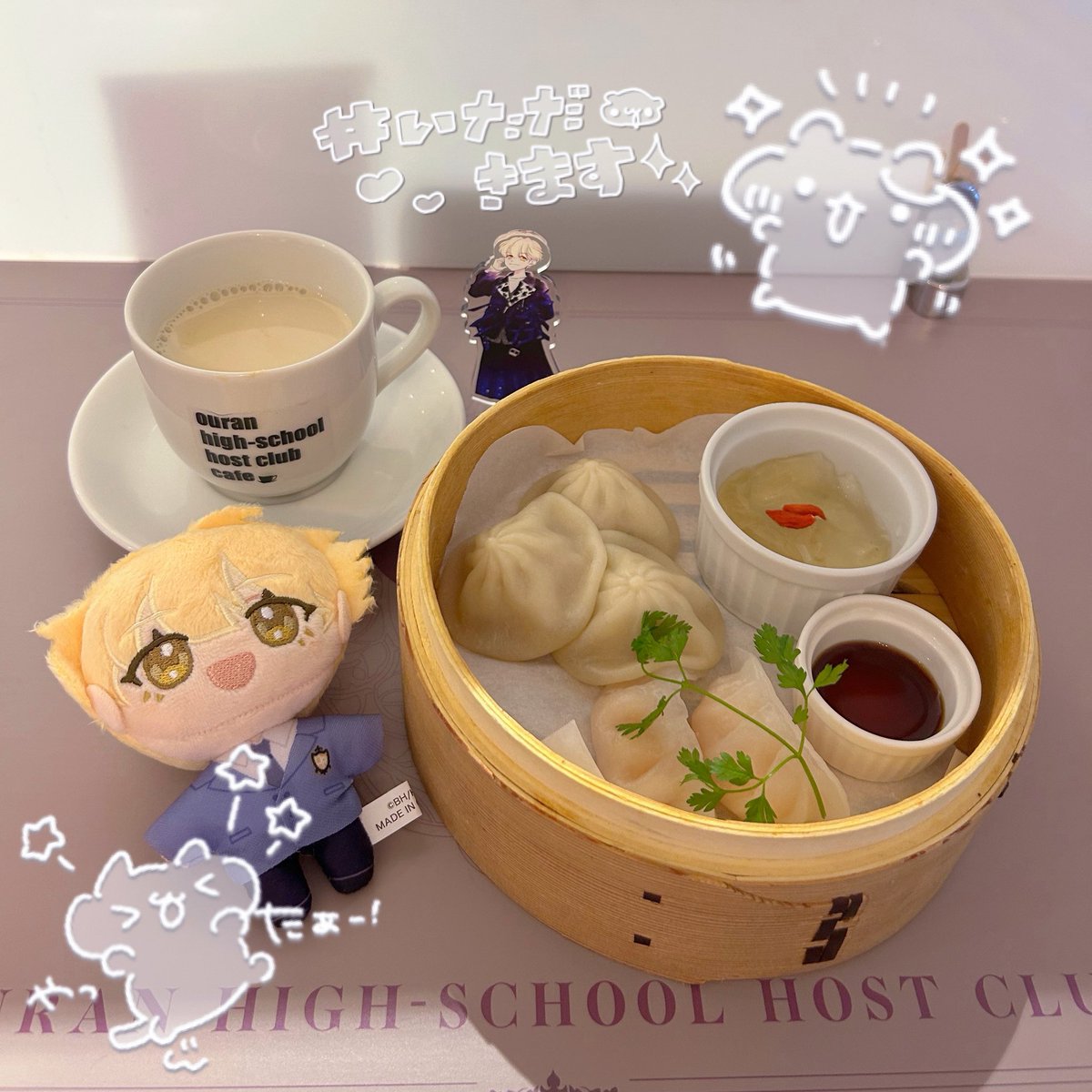 3937O's tweet photo. 念願の桜蘭カフェ行ってきたょ𐔌՞⁔⸝⸝ɞ̴̶̷  ̫ ᴗ̤⸝⸝⁔՞𐦯ᯤ🩷 https://t.co/Mu4UHRspmb