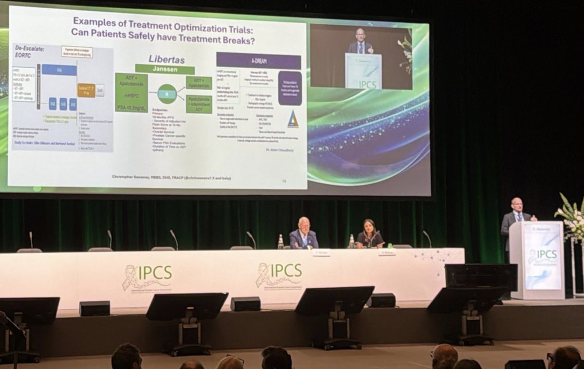 RodRogSan's tweet photo. 🎯Marcadores predictivos en el cáncer de próstata metastásico sensible a hormonas: biología molecular, epigenetica, metabolismo del tumor.
@OncoAlert @APCCC_Lugano #IPCS26 #APCCC26
@Silke_Gillessen @AOmlin @urotoday @SweeneySteve  @aaoncoclinica @GrupoGuiaArg https://t.co/cDl24umY1I
